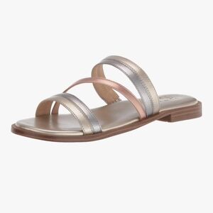 Naturalizer Liley Metallic Multi Color Slide Sandal